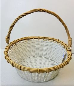 Wicker Basket with Handle
