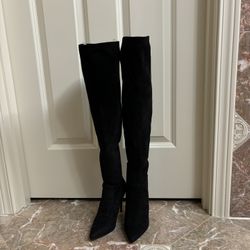 Steve Madden Black  Heels Boots 🖤