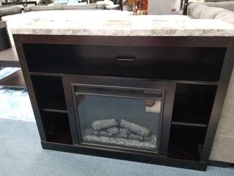Tv stnd fire place