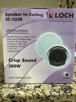 Speaker In Ceiling  200 Watts