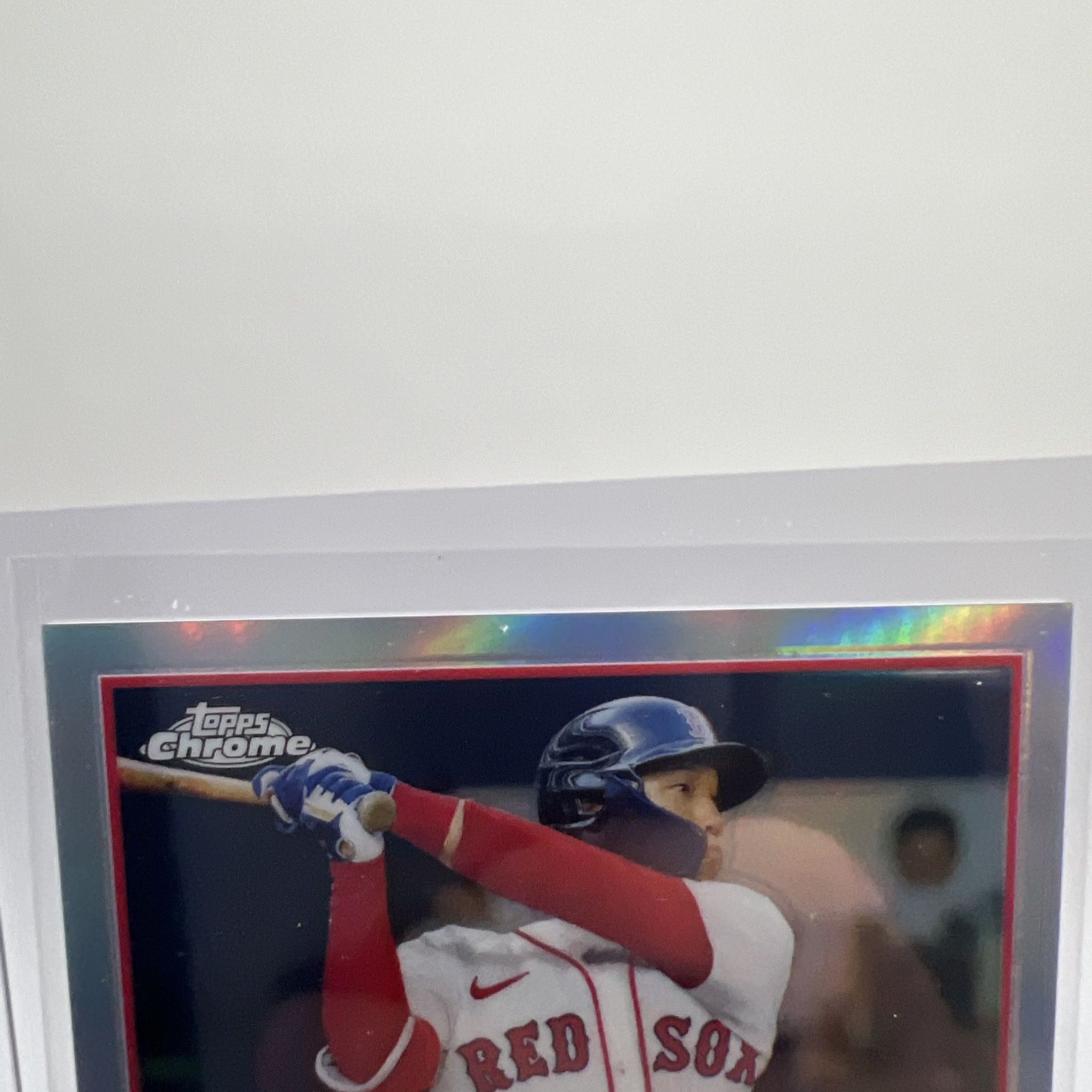 2023 Topps Chrome Masataka Yoshida Rookie Refractor Auto /499 SCG 9 Red Sox