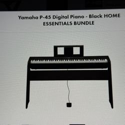 Keyboard/Yamaha P-45 Digital Keyboard 