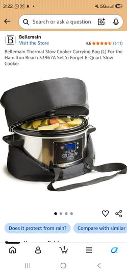 Bellemain Thermal Slow Cooker Carrying Bag