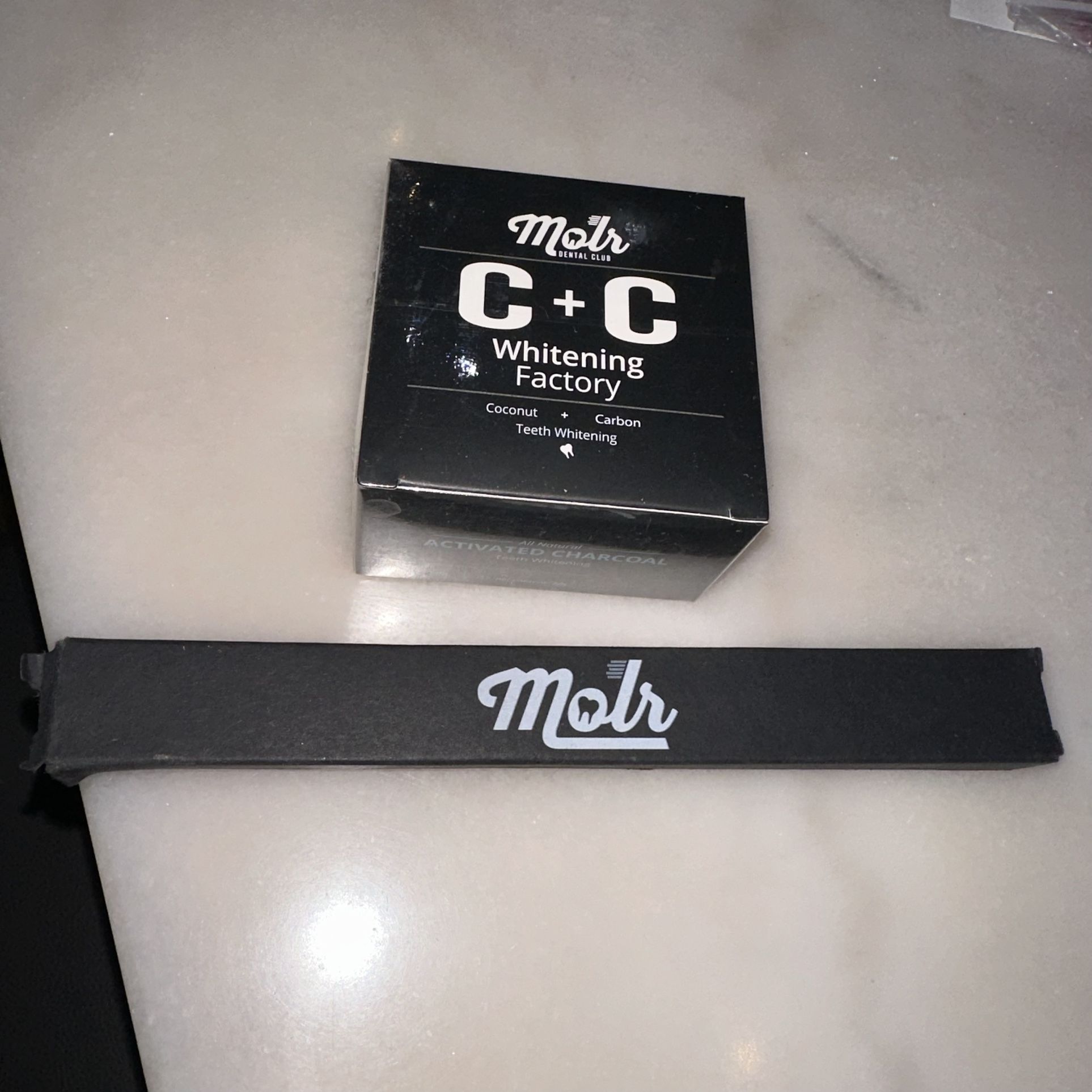 Teeth Whitening Powder & Brush