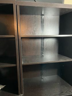 3 Dark Brown Cabinet with Drawers