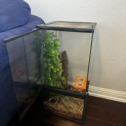 Vertical Reptile terrarium (Gecko, Tarantula, Reptile, Etc)