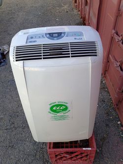 Portable AC 12000 BTU enough for a large room at least 400 ft can deliver installs for a small fee