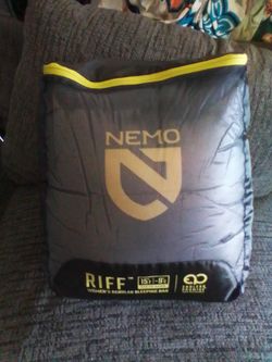 NEMO riff 15°- -9c women's reg sleeping bag