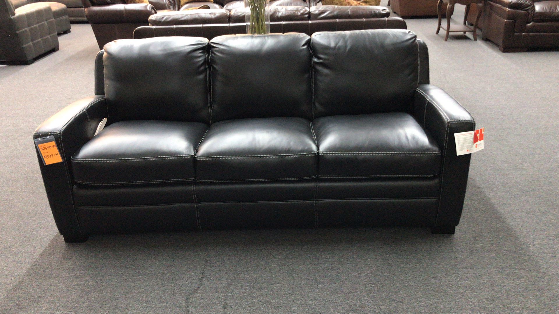 simon li leather reclining sofa m004