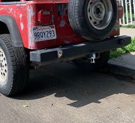 1988 jeep wrangler rear bumper