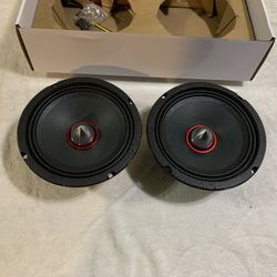 Brand New Pair Kong Audio 6.5” Bullet Midrange Speakers $75 Each Pair 