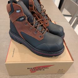 Red Wing Truguard Lite Work Boots Brand New 9