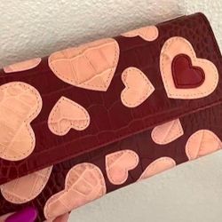 Vintage Brighton leather clutch ♥️