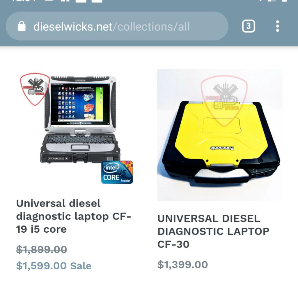 Diesel Diagnostic Laptop