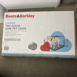 Large dog crate 