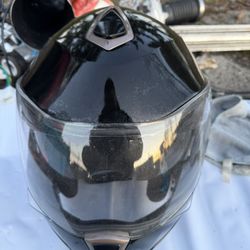 ull Face Motorcycle Helmet DOT Approved Size L (59–60 cm) – Good Condition