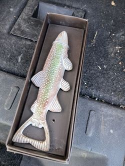 Cast Iron Fish Bottle Opener
