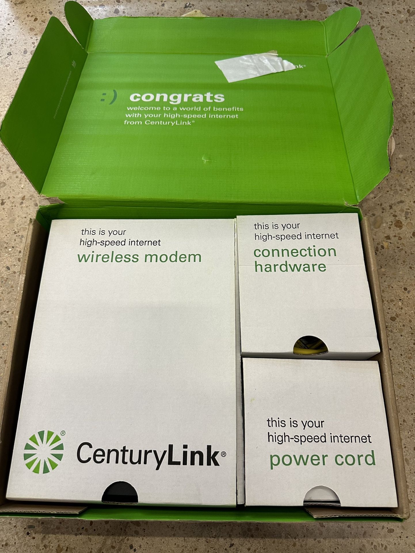 CenturyLink Technicolor C2100T DSL Fiber Wi-Fi VDSL2 Modem Router 802.11n+11ac