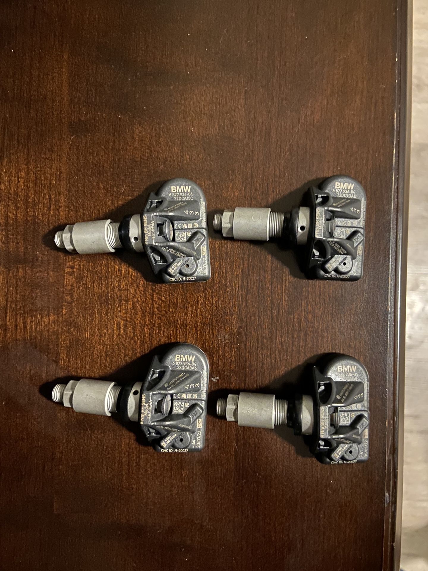 TPMS Sensors Toyota Supra OEM