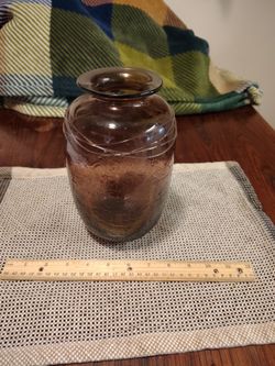 Hand Blown Glass Vase