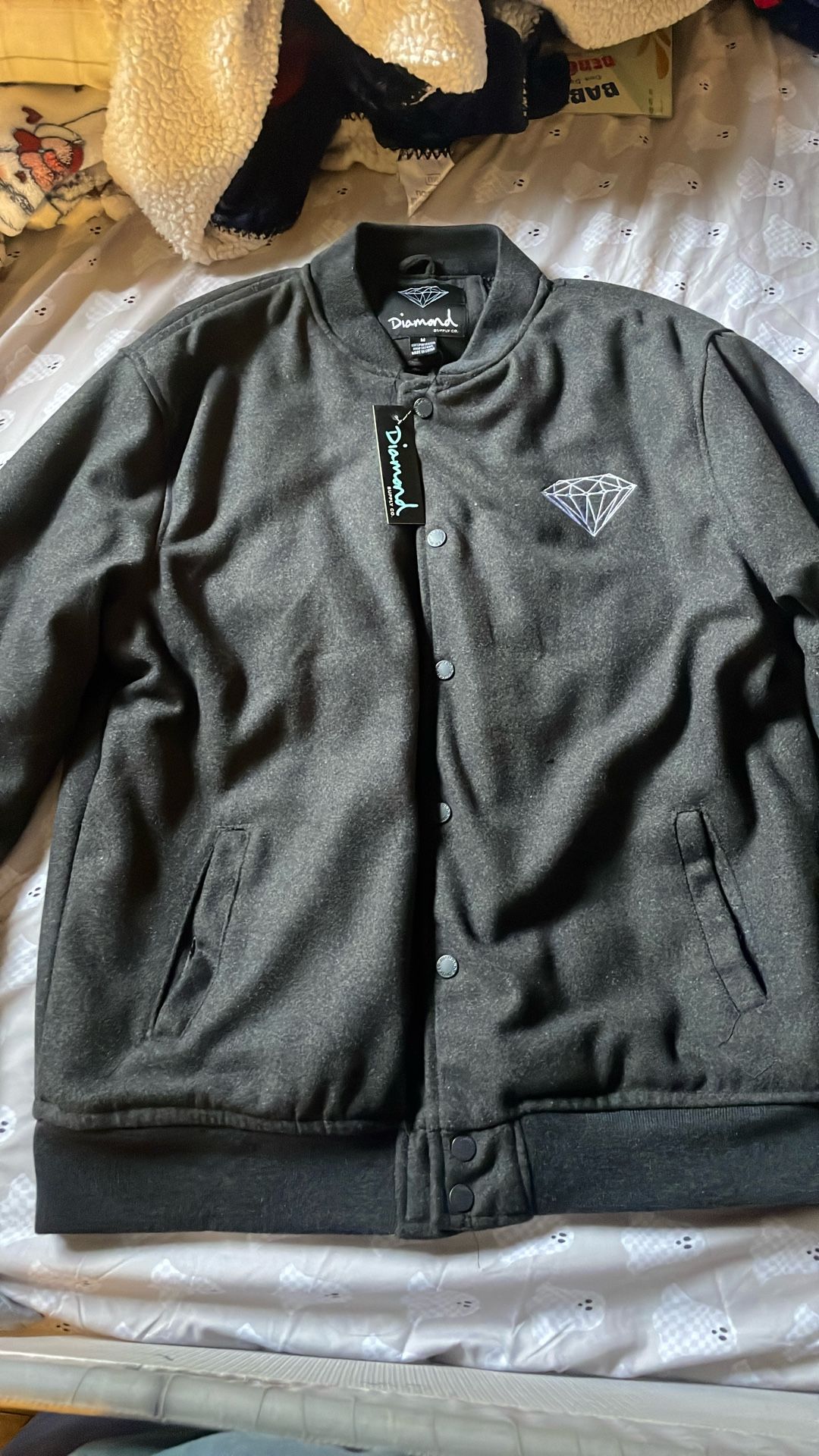 diamond supply bomber jacket