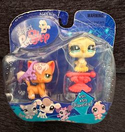 Littlest Pet Shop Pet Pairs #511 #512 Fanciest