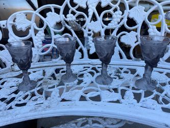 Plastic Grey Skeleton Cups