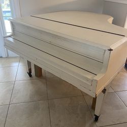 Antique Baby Grand Piano