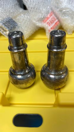 Vintage 1980s WM Rogers Salt and Pepper Shakers