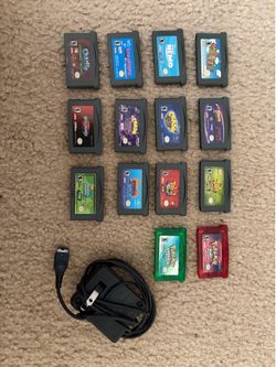 Game Boy Advance Games Lot – Pokémon Emerald/Ruby, Mario, Spyro, Crash (16 Games)