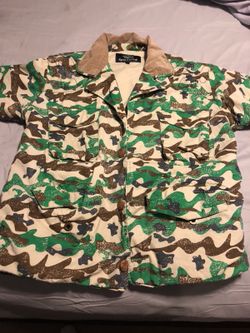 Pink Dolphin Waves Jacket Size xL