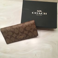 Coach Wallet Brown
