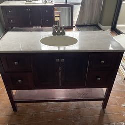 I Have 2 Identical 49” Vanity’s With The Countertop And Sinks Included