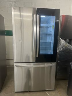 LG instant view refrigerator