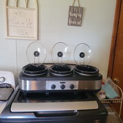 Bella 3 In 1 Slow Cooker Crockpots