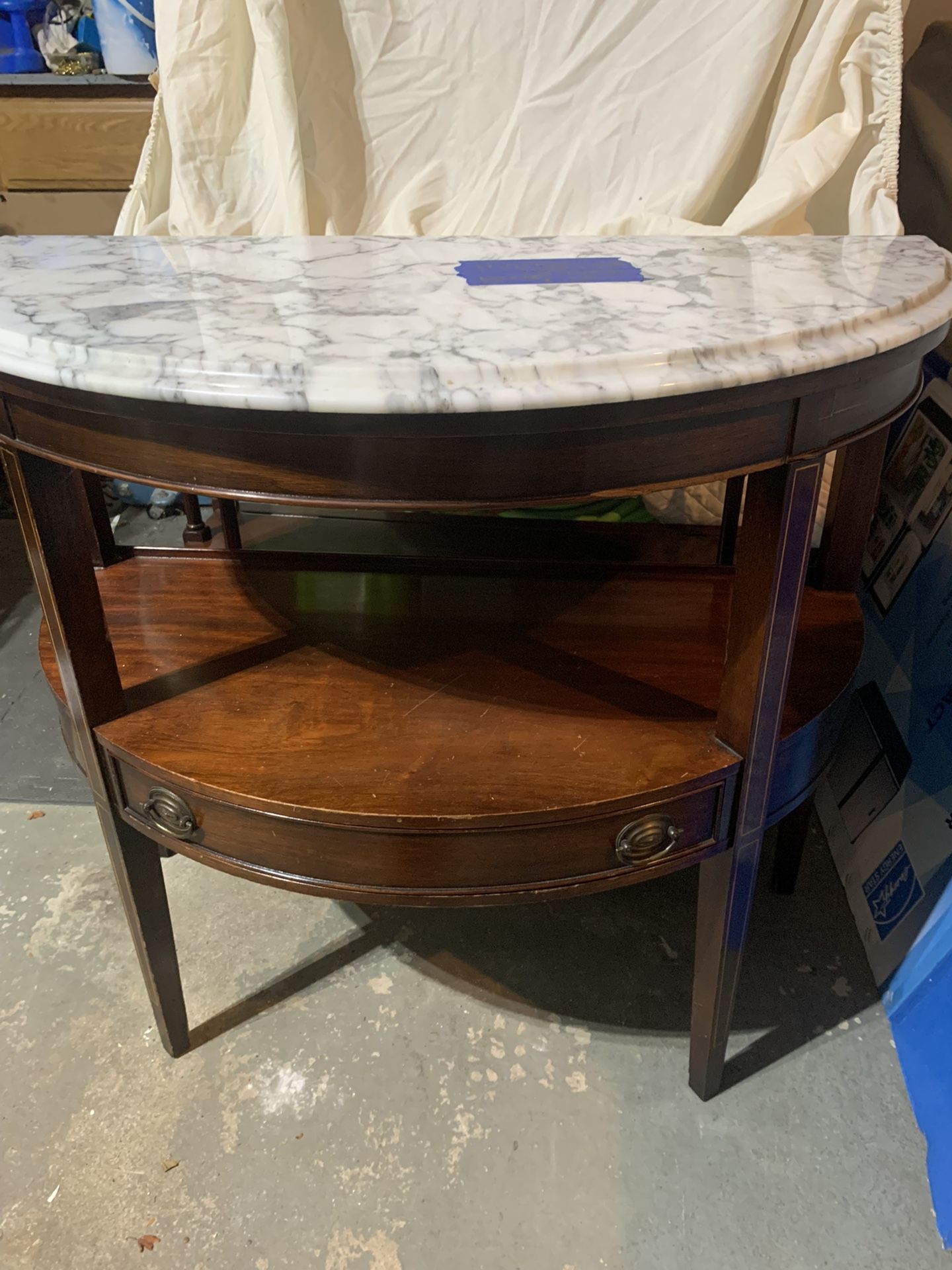 Antique Marble Table