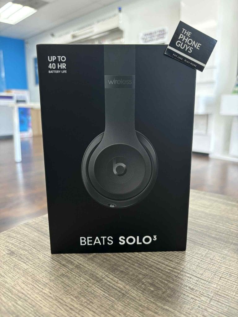 Beats By Dre Solo 3 Wireless Headphones New - Pay $1 To Take It Home Today and pay the rest later.