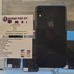 Unlocked Black iPhone XR 128gb