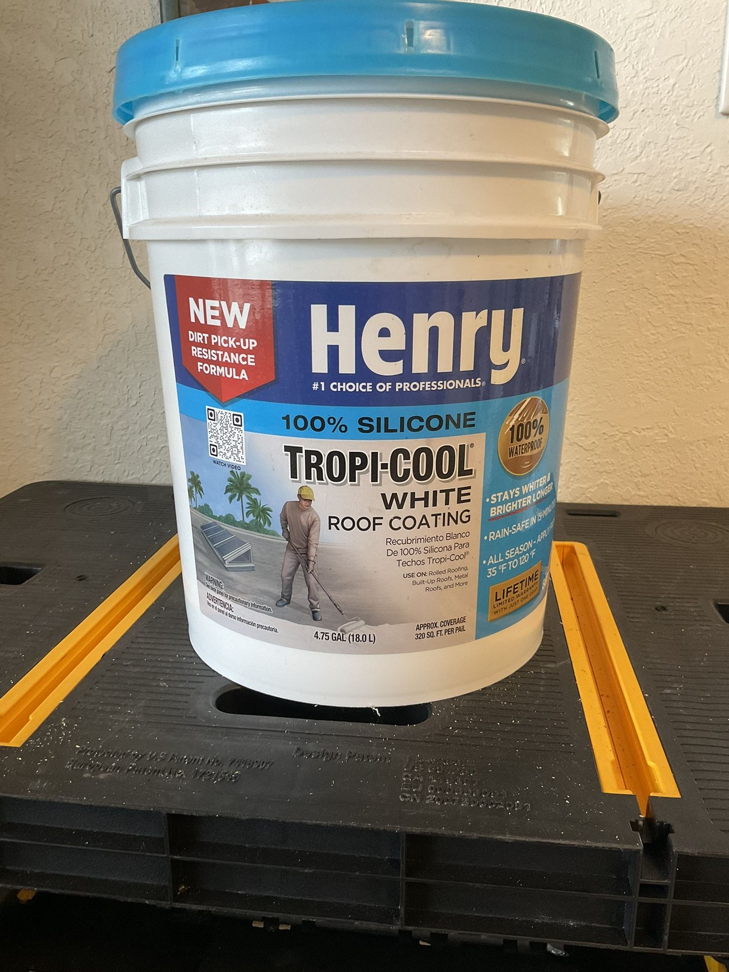 Building and roofing supplies. HENRY Tropi-Cool   Product code 887.  Commercial, residential , RV vehicles.  3 available.