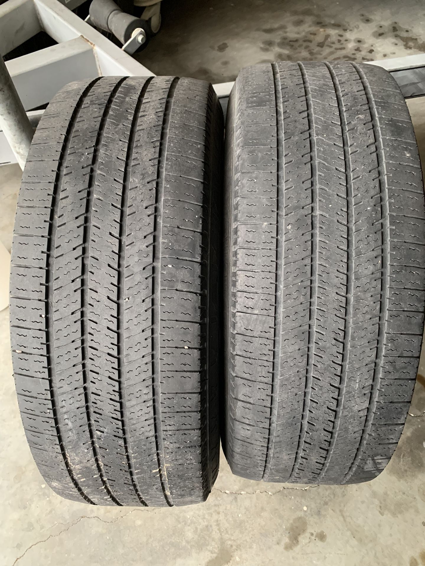 2 firestone trans force HT2 tires LT265/60/20