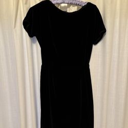 Vintage Velvet Dress