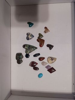 Hand carved cabochons