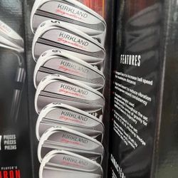 Brand New Kirkland Signsture Irons (Stiff Flex)