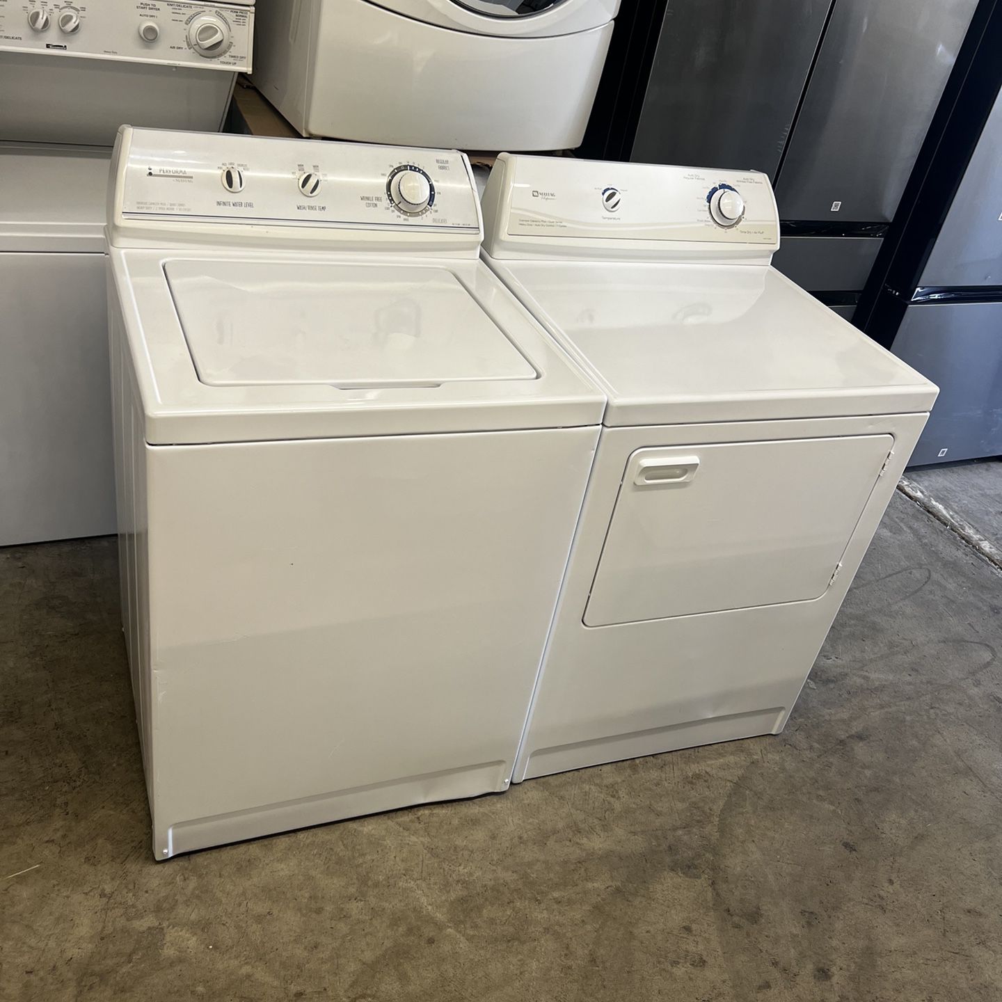 Used Maytag Washer and Gas Dryer (working) Heavy Duty ( Free Installation)  