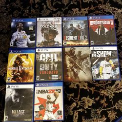 Ps5/Ps4 Games 