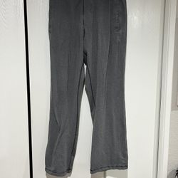 Lululemon Men's Kung Fu Pant Tall Heathered Soot Size L Tall