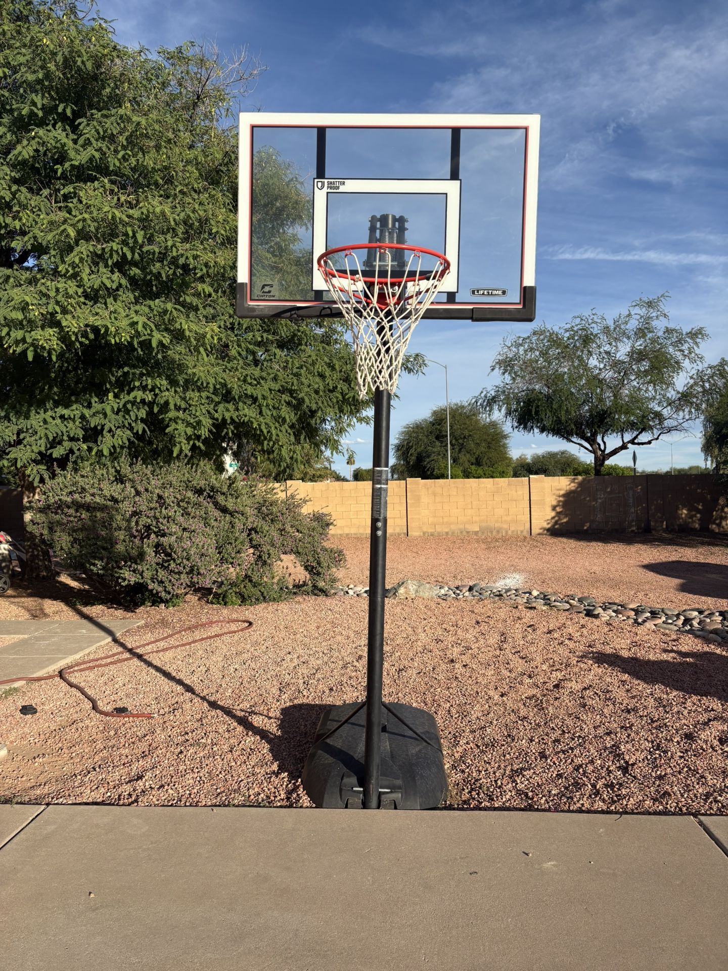 50 in. Lifetime Portable Basketball Hoop
