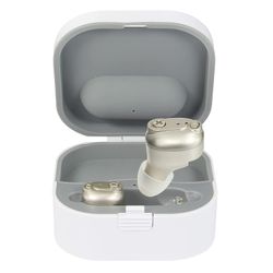 Rechargeable Hearing Aids for Seniors Adults, RIYIN12 Digital Mini Hearing Loss Amplifiers With Noise Reduction Feedback Cancellation with Battery Nan