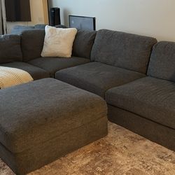 Large Grey Couch