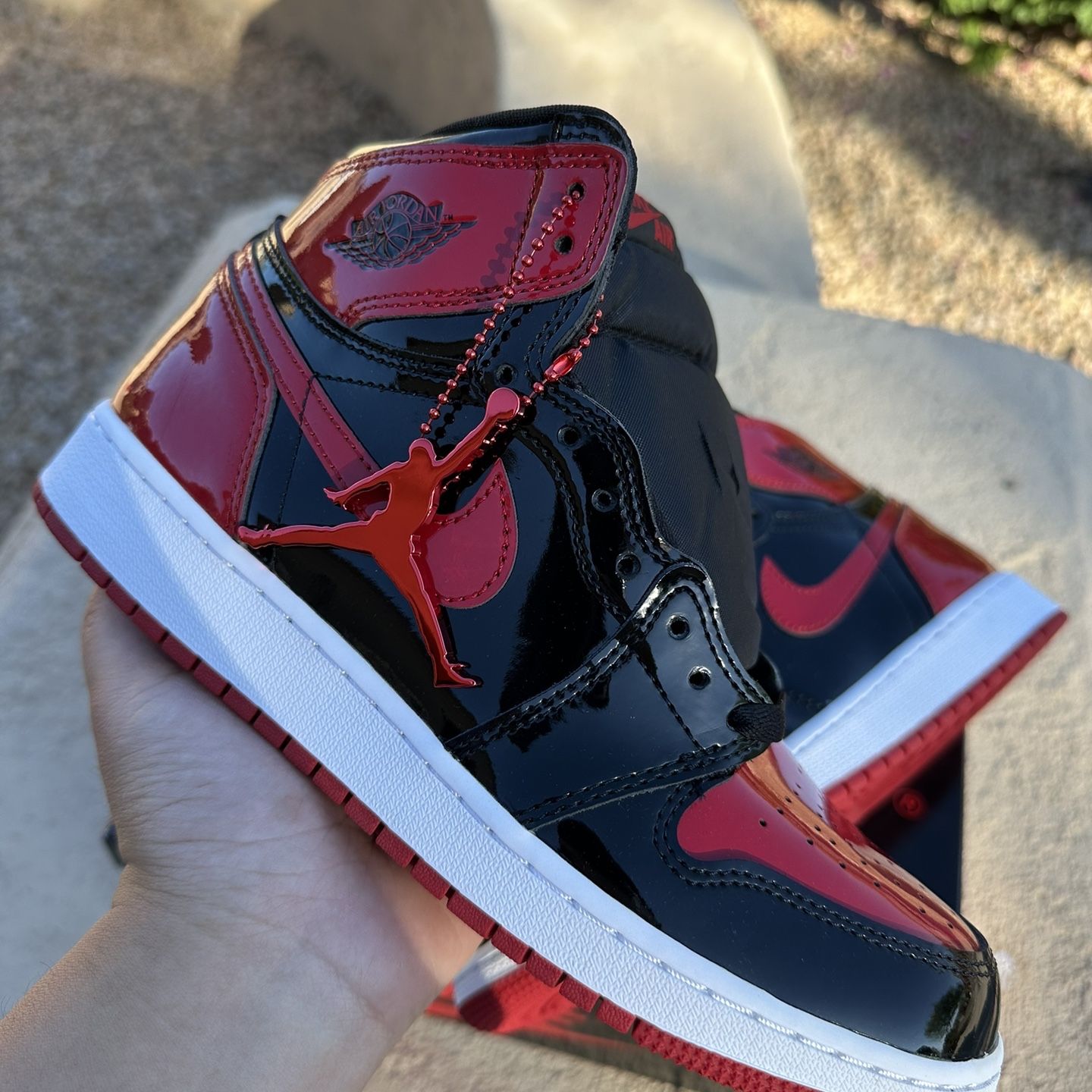 Jordan 1 Retro High Patent Bred